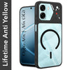 For Oppo A6X | Oppo A6S Back Cover Case Lifetime Anti-Yellow Clear (Camera Protection | Side Grip | Wireless MagSafe Compatible)