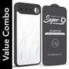 For Realme 16 Combo with Back Cover and 9H Tempered Glass (Lifetime Anti-Yellow | Crystal Clear Shockproof | Oleophobic Coating Screen Glass)
