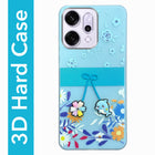 For Oppo Reno14 5G | Oppo Reno 14 5G Back Cover Case (3D Cute Cartoons | Hard Back Side Soft | Matte Premium Finish | HD Printing)