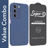 For Realme C73 Combo with Back Cover and 9H Tempered Glass (Liquid Silicone | Camera Protection | Oleophobic Coating Screen Glass)