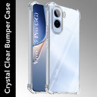 For Vivo T5 Pro 5G Back Cover Shockproof Crystal-Clear (Drop & Camera Protection | Hard Polycarbonate)