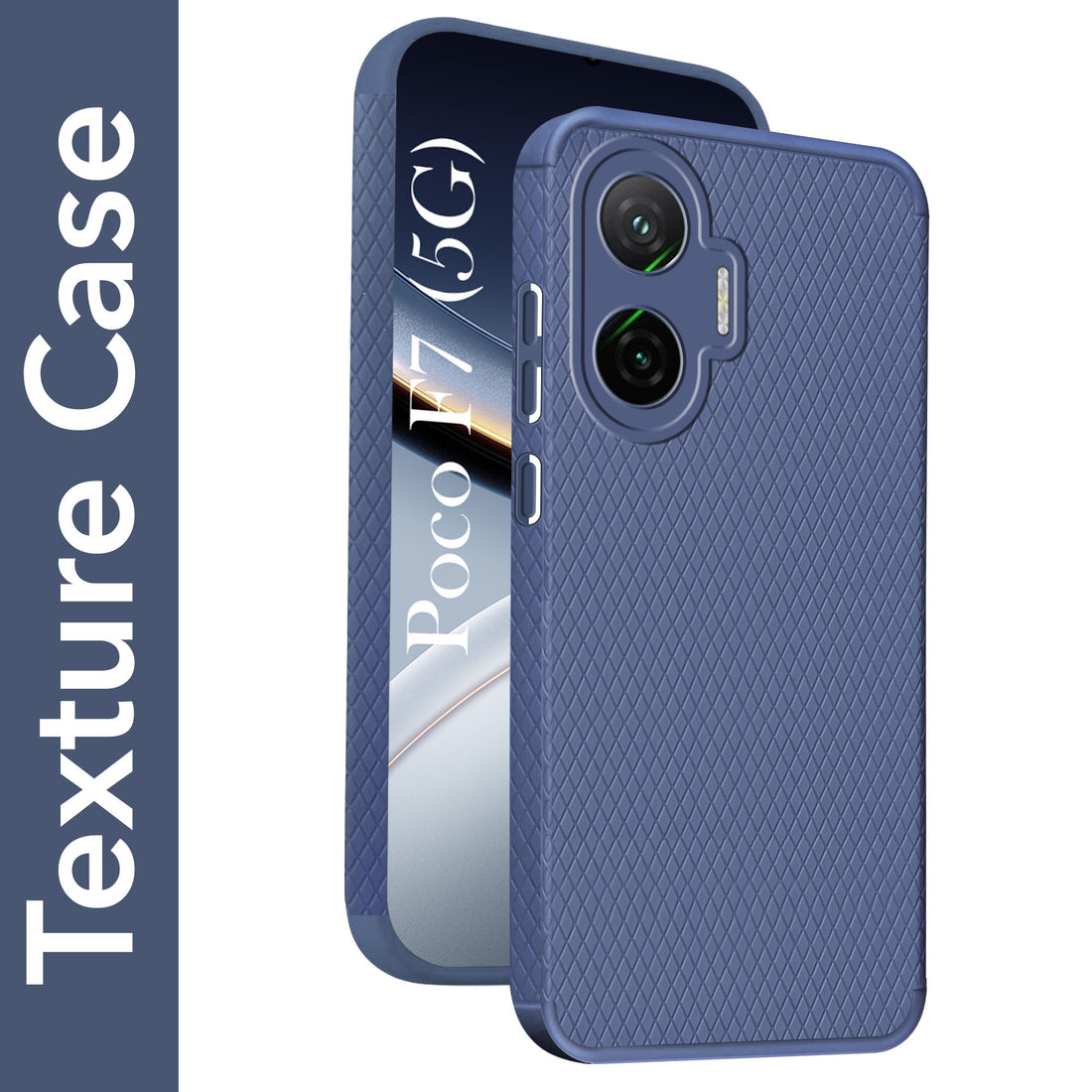 For Xiaomi Poco F7 5G Back Cover Case (Liquid Silicone | Side Grip | Camera Protection)