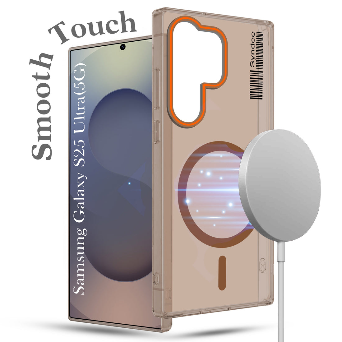 For Samsung Galaxy S25 Ultra Back Cover Case (Soft Touch | Camera Bump Protection | MagSafe Compatible | Matte Finish)