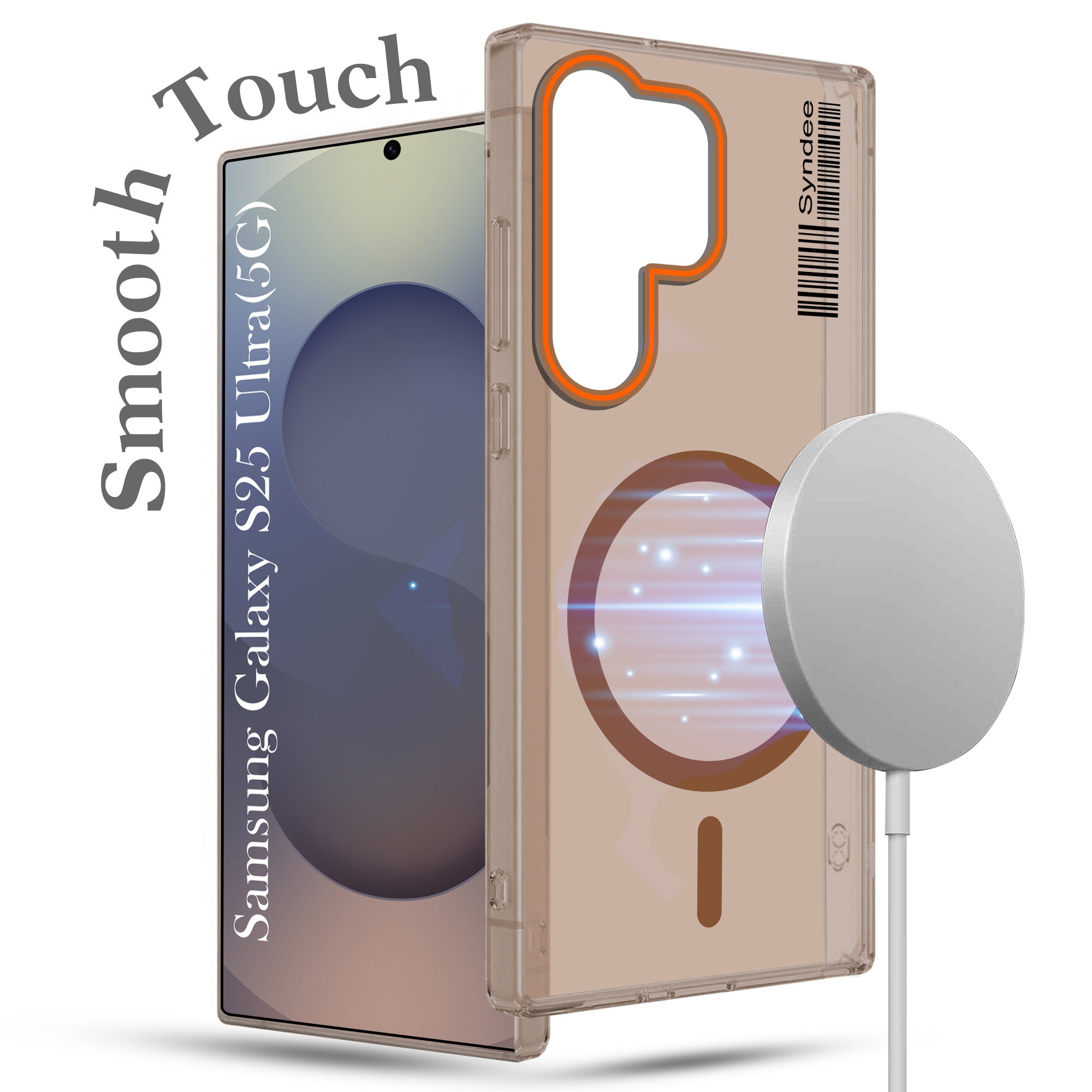 For Samsung Galaxy S25 Ultra Back Cover Case (Soft Touch | Camera Bump Protection | MagSafe Compatible | Matte Finish)