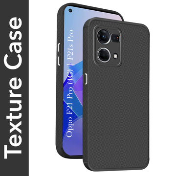 For Oppo F21 Pro 4G | F21s Pro Back Cover Case (Liquid Silicone | Side Grip | Camera Protection)