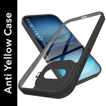 For Vivo iQOO 15R 5G Back Cover Case Ultra-Hybrid (Lifetime Anti Yellow | Anti Scratch | Crystal Clear Shockproof)