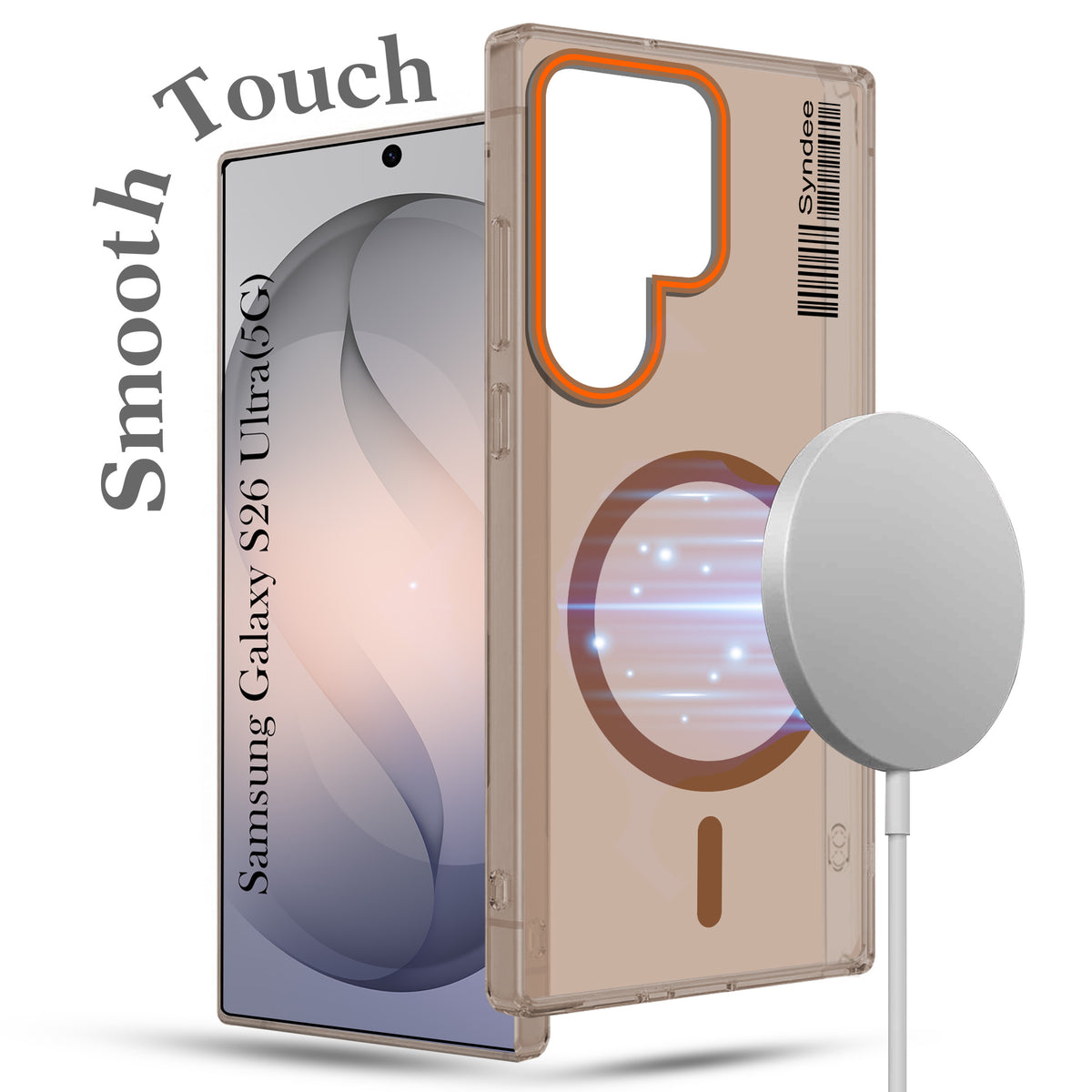For Samsung Galaxy S26 Ultra Back Cover Case (Soft Touch | Camera Bump Protection | MagSafe Compatible | Matte Finish)