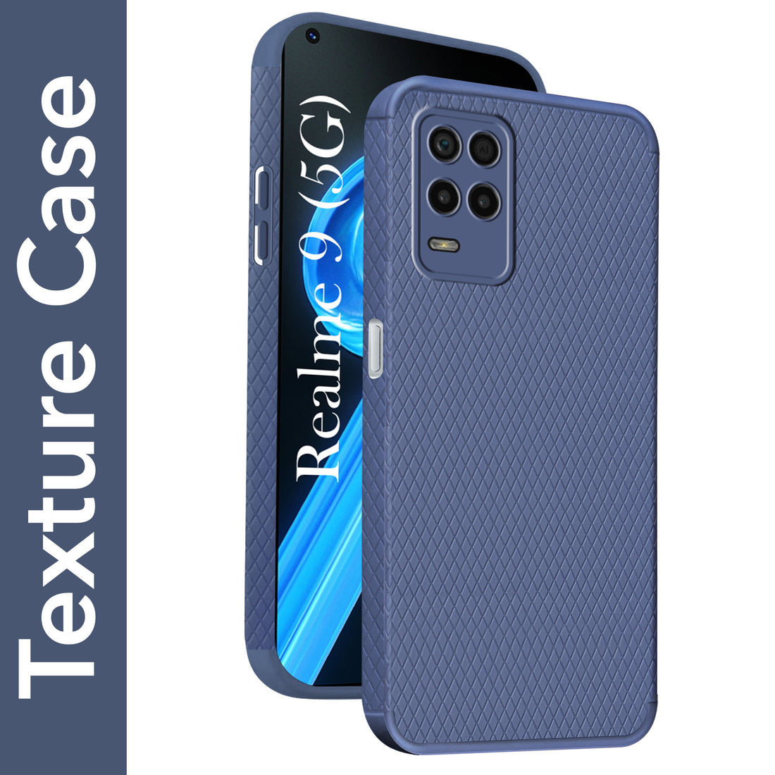For Realme 9 5G Back Cover Case (Liquid Silicone | Side Grip | Camera Protection)