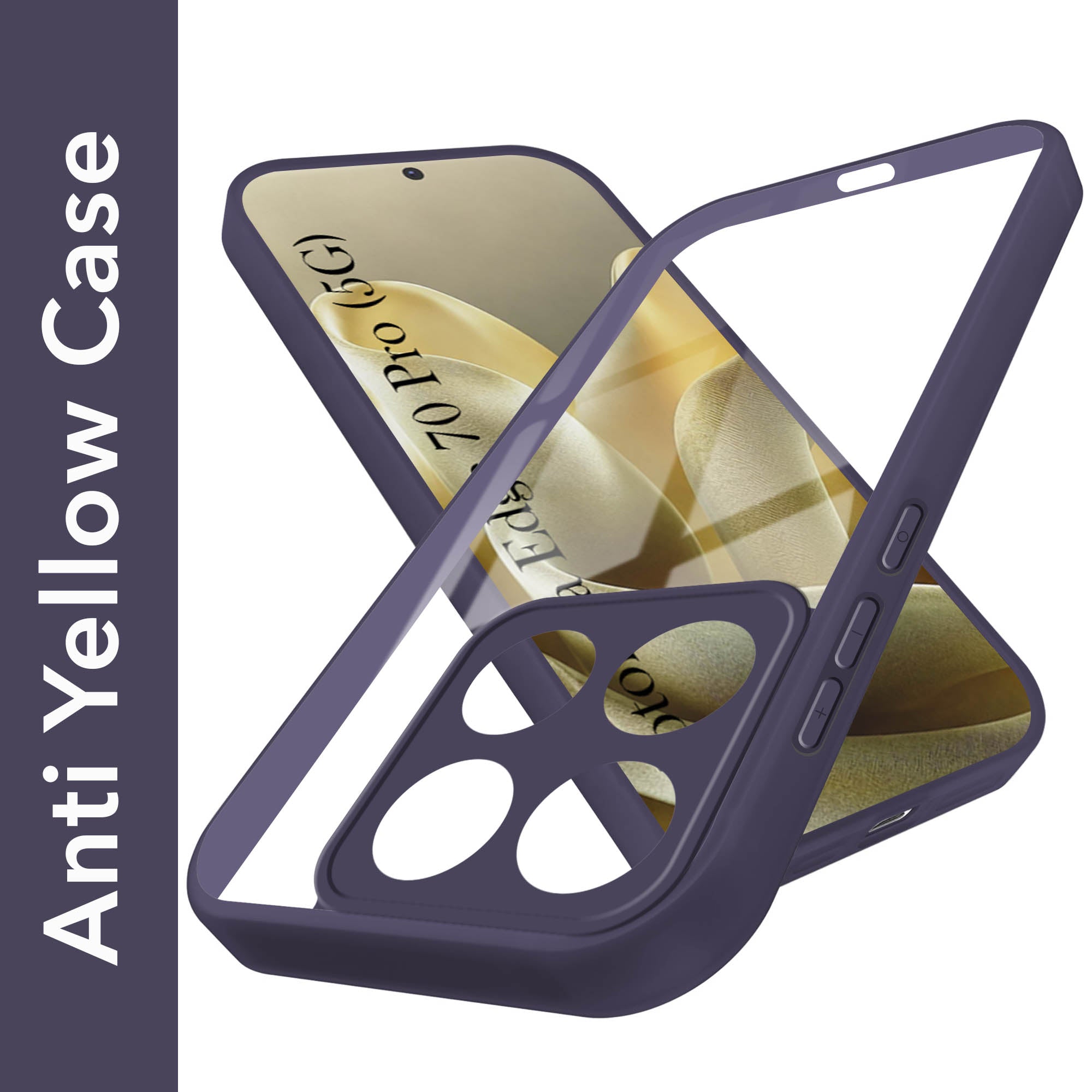 For Motorola Moto Edge 70 Pro Back Cover Case Ultra-Hybrid (Lifetime Anti Yellow | Anti Scratch | Crystal Clear Shockproof)