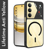 For Realme 14X Back Cover Case Lifetime Anti-Yellow Clear (Camera Protection | Side Grip | Wireless MagSafe Compatible)