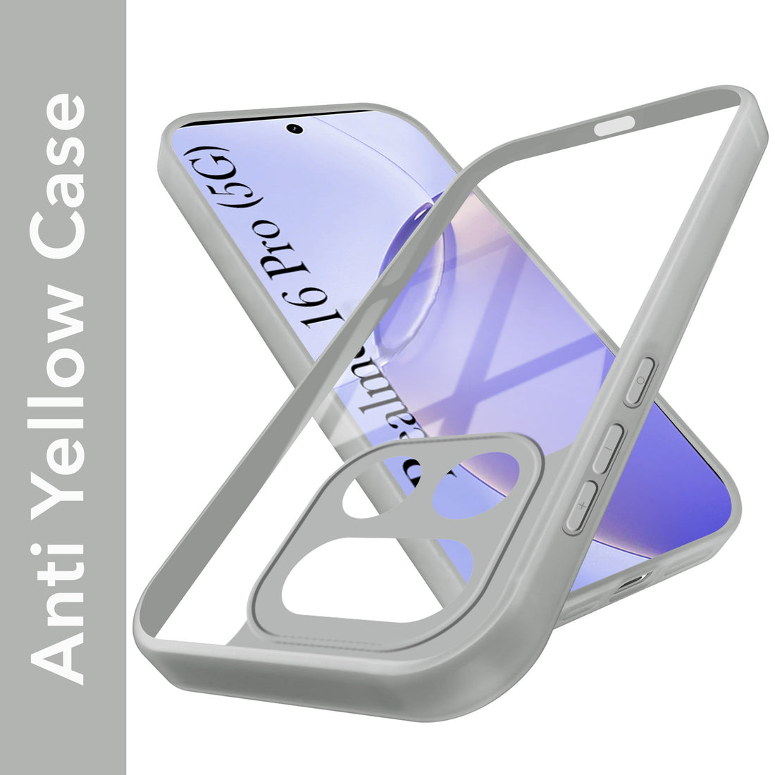 For Realme 16 Pro Back Cover Case Ultra-Hybrid (Lifetime Anti Yellow | Anti Scratch | Crystal Clear Shockproof)