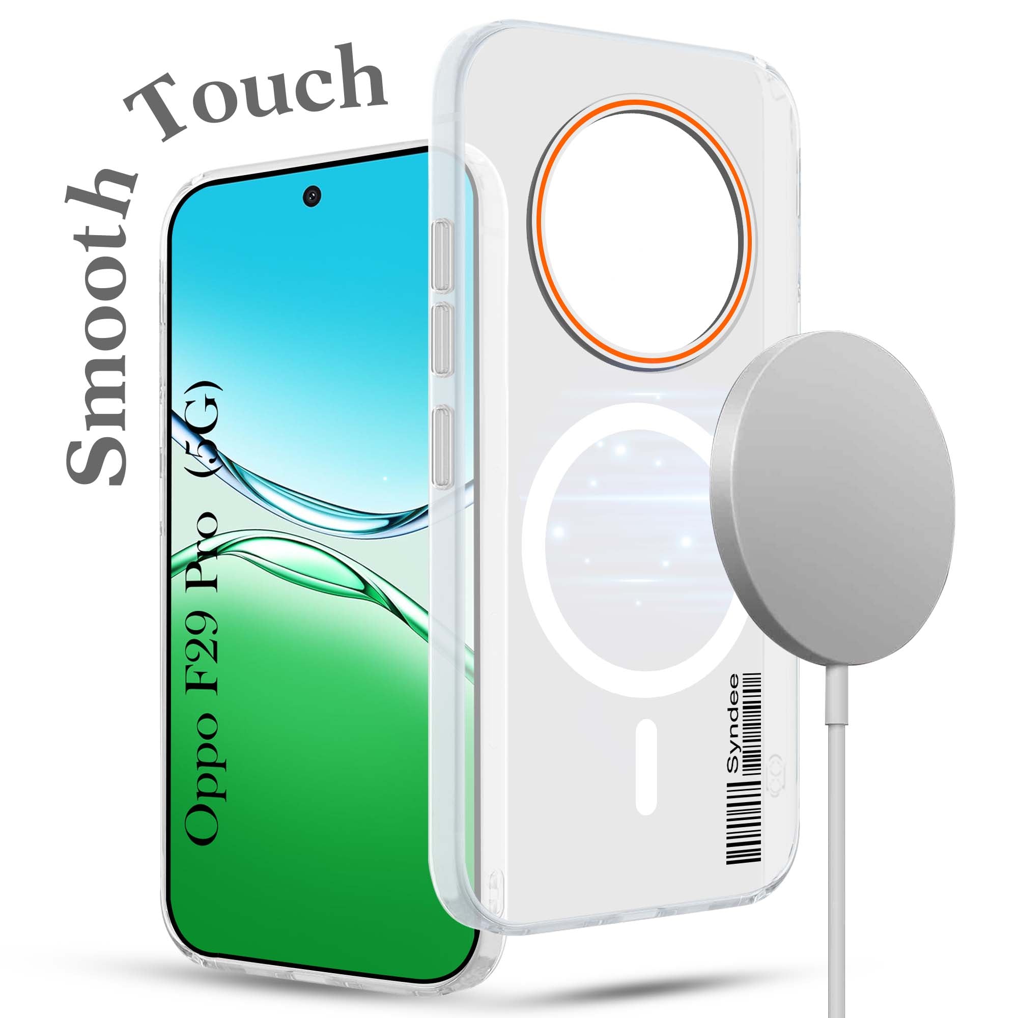 For Oppo F29 Pro Back Cover Case (Soft Touch | Camera Bump Protection | MagSafe Compatible | Matte Finish)