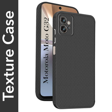 For Motorola Moto G32 Back Cover Case (Liquid Silicone | Side Grip | Camera Protection)