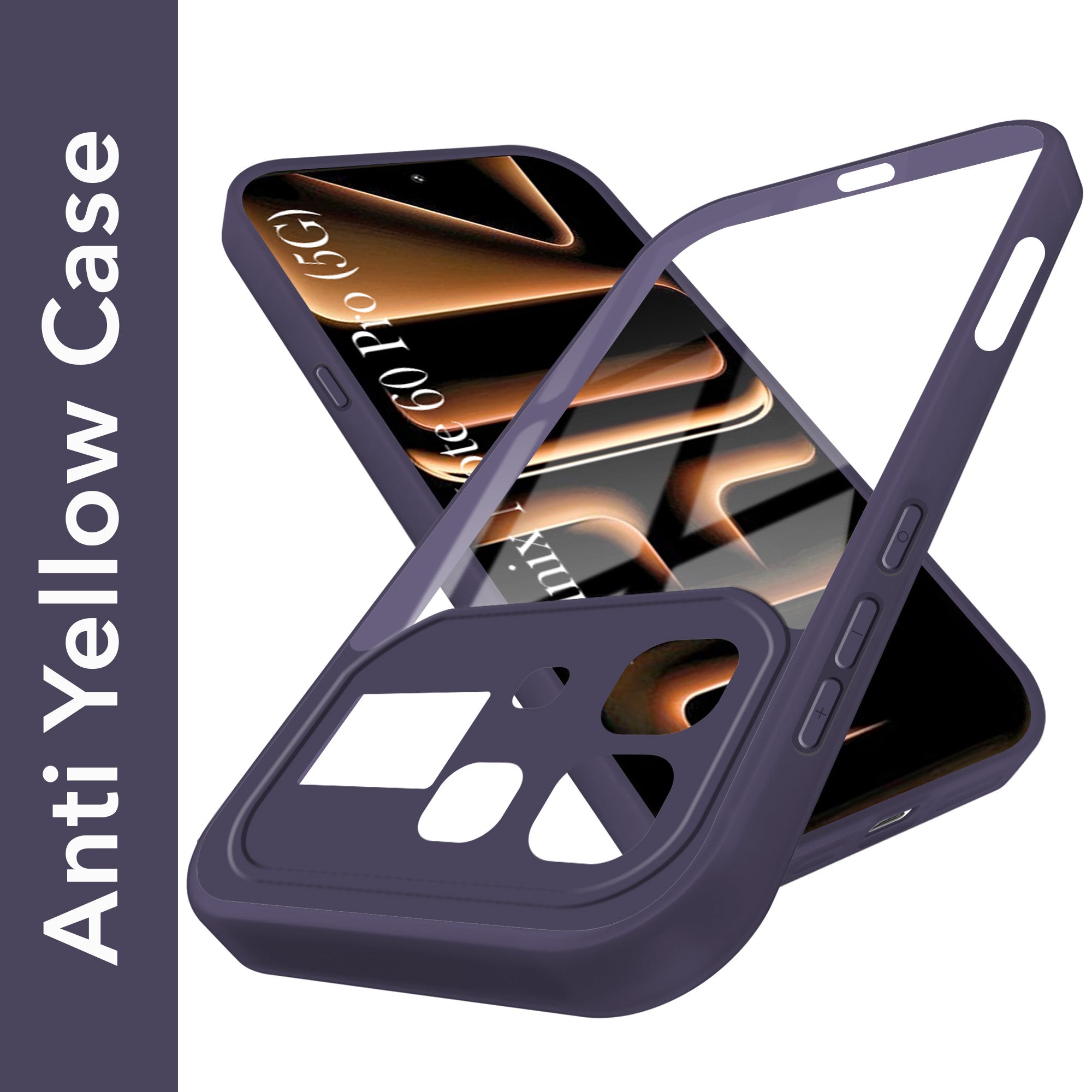 For Infinix Note 60 Pro 5G Back Cover Case Ultra-Hybrid (Lifetime Anti Yellow | Anti Scratch | Crystal Clear Shockproof)