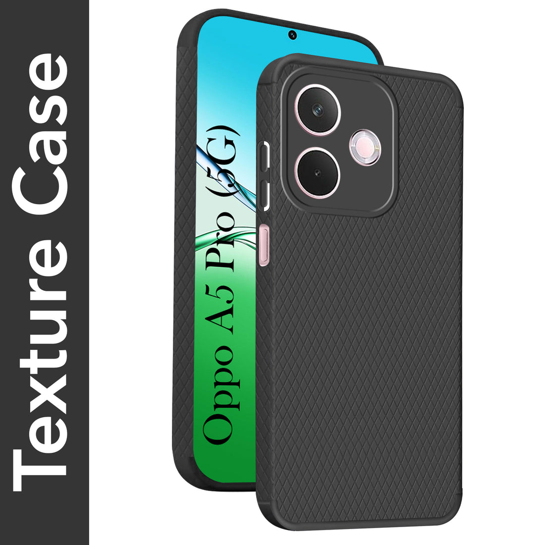 For Oppo A5 Pro Back Cover Case (Liquid Silicone | Side Grip | Camera Protection)
