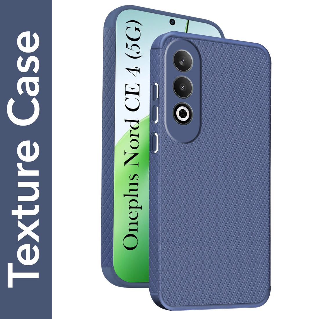 For Oneplus Nord CE 4 Back Cover Case (Liquid Silicone | Side Grip | Camera Protection)