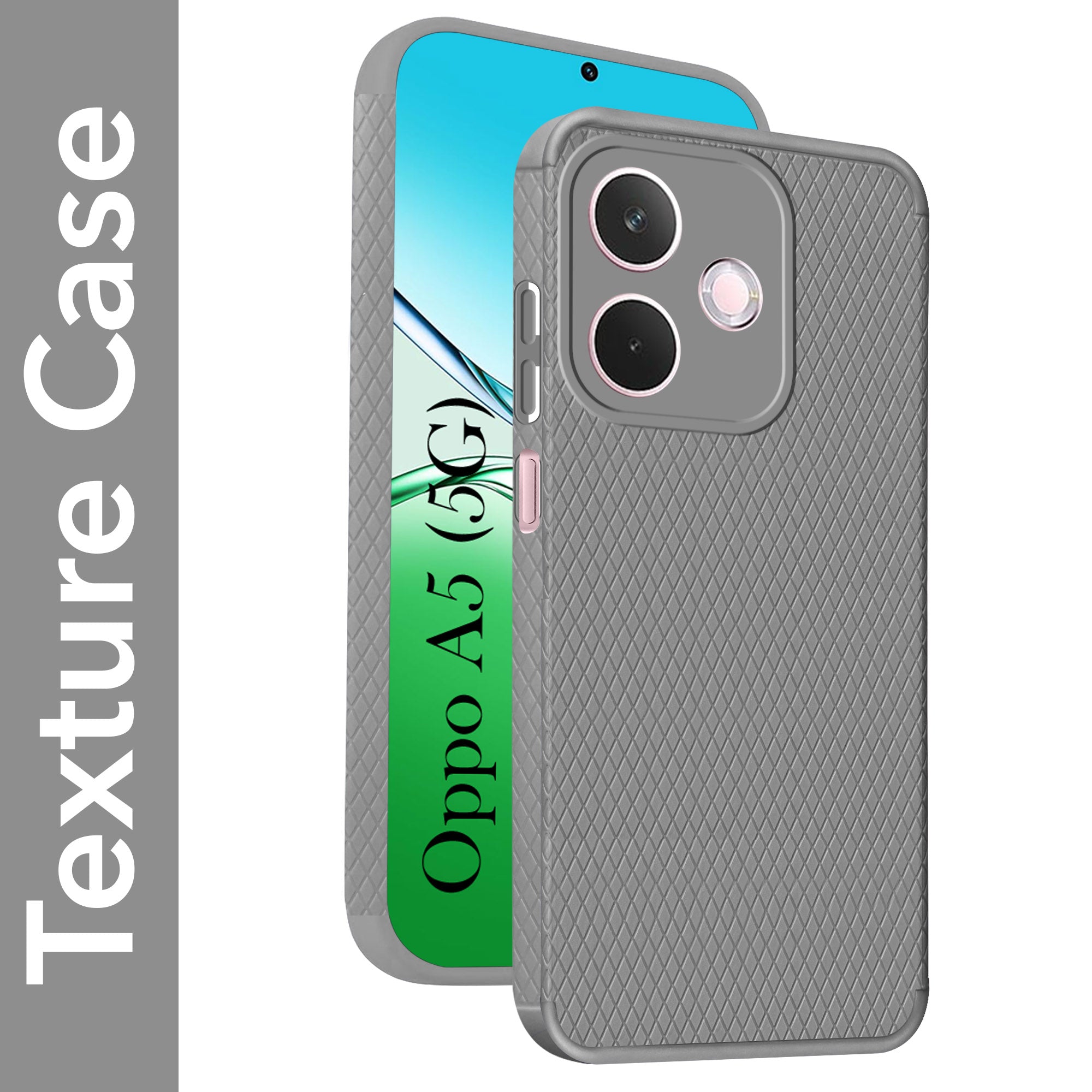 For Oppo A5 Pro Back Cover Case (Liquid Silicone | Side Grip | Camera Protection)
