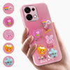 For Oppo F31 5G | Oppo F33 5G Back Cover Case (3D Cute Cartoons | Hard Back Side Soft | Matte Premium Finish | HD Printing)
