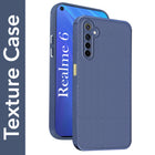For Realme 6 Back Cover Case Liquid Silicone (Camera Protection | Side Grip Texture | Soft and Flexible)