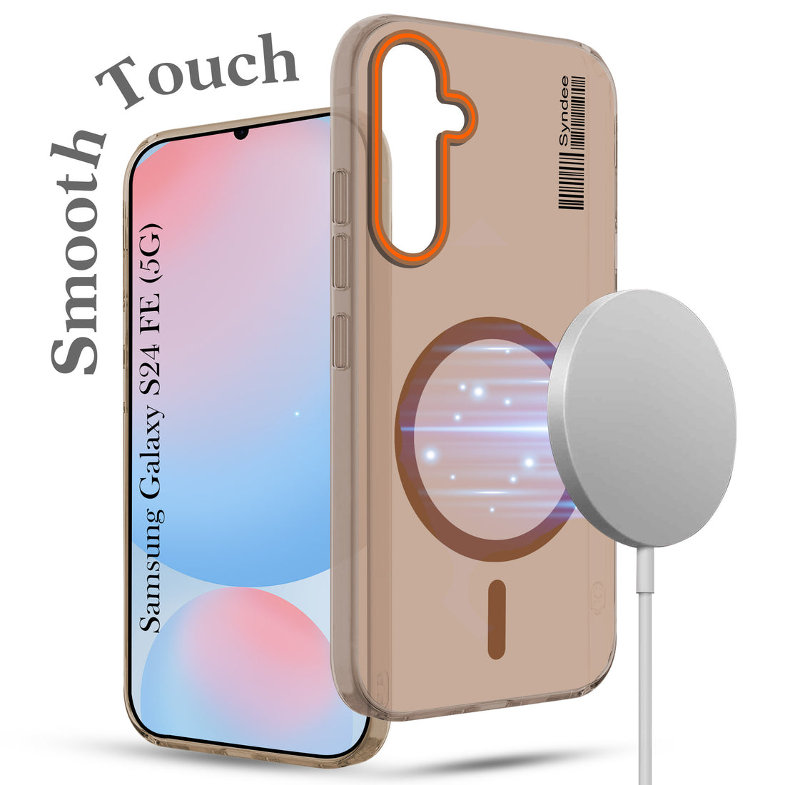 For Samsung Galaxy S24 FE Back Cover Case (Soft Touch | Camera Bump Protection | MagSafe Compatible | Matte Finish)