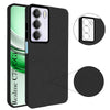 For Realme C73 Back Cover Case (Glass Like Camera Protection | Leather Feel | Minimalist Professional Grip)