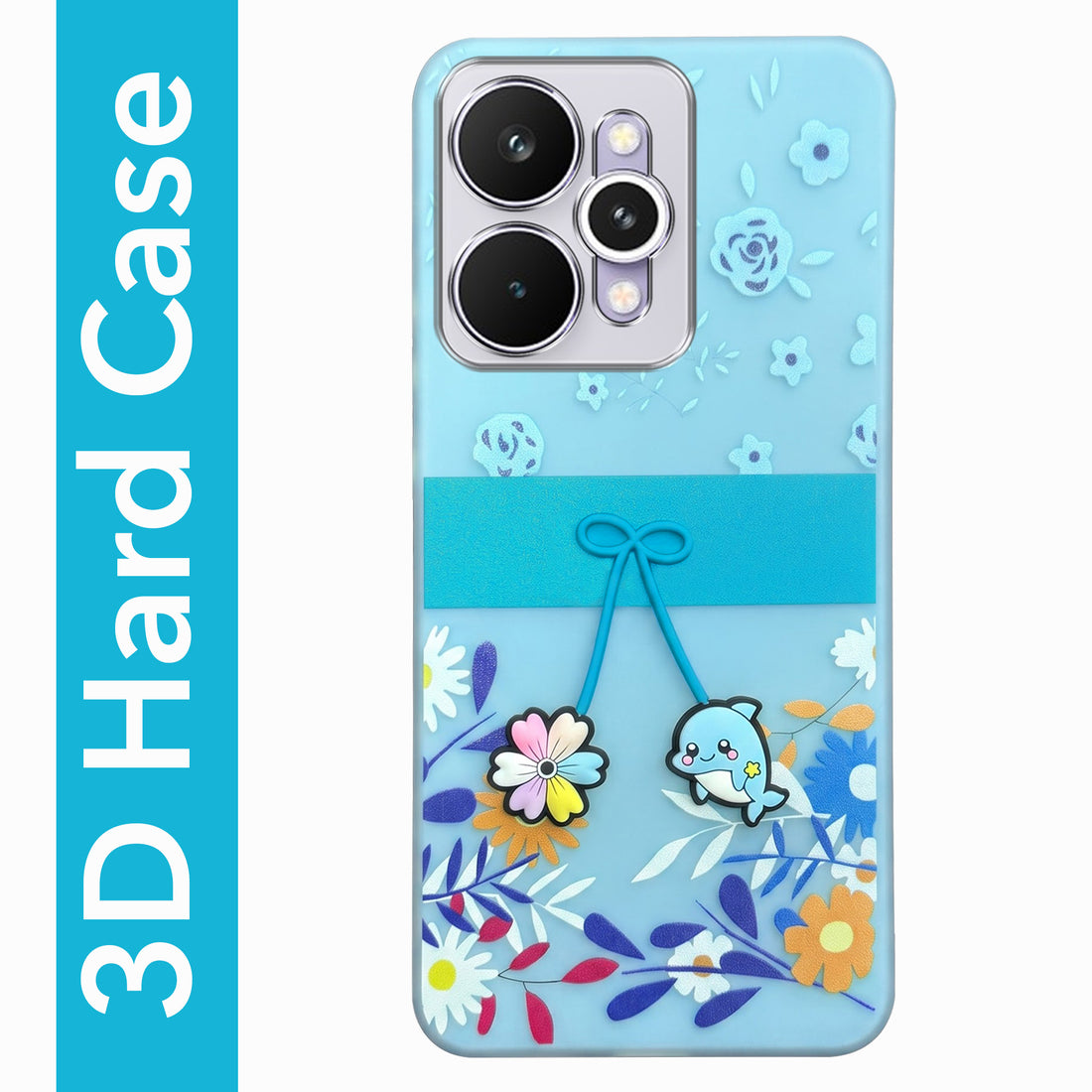 For Realme 15 Pro Back Cover Case (3D Cute Cartoons | Hard Back Side Soft | Matte Premium Finish | HD Printing)