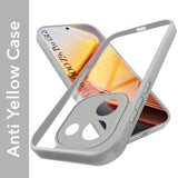 For Vivo iQOO Z9s Pro Ultra-Hybrid Back Cover Case (Lifetime Anti Yellow | Anti Scratch | Crystal Clear Shockproof)