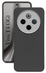 For Vivo T4 Back Cover Case ( Dual Color Matte Finish | Full Camera Protection | Sleek and Professional)