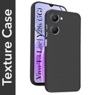 For Vivo Y28s 5G | Vivo T3 Lite 5G Back Cover Case(Liquid Silicone | Side Grip | Camera Protection)