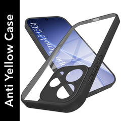 For Oppo Reno15 5G | Oppo Reno 15 5G Back Cover Case Ultra-Hybrid (Lifetime Anti Yellow | Anti Scratch | Crystal Clear Shockproof)