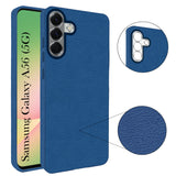 For Samsung Galaxy A56 Back Cover Case (Glass Like Camera Protection | Leather Feel | Minimalist Professional Grip)