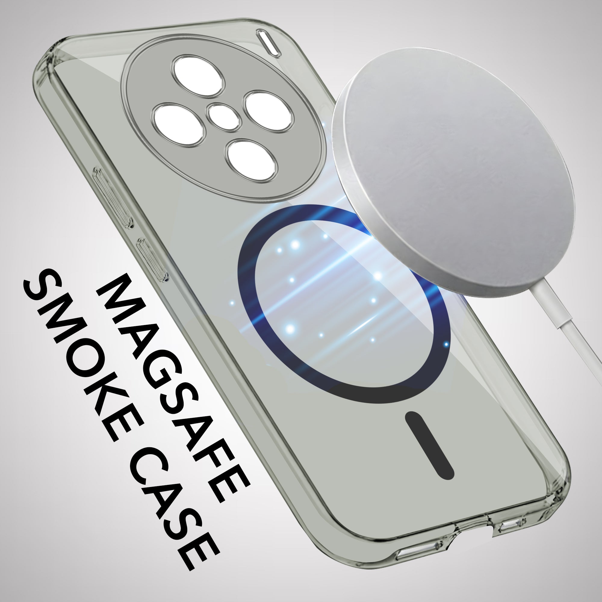 For Vivo X200 Back Cover Case Lifetime Anti-Yellow MagSafe Compatible Clear (Sleek Hard Crystal | Shockproof and Camera Protection)