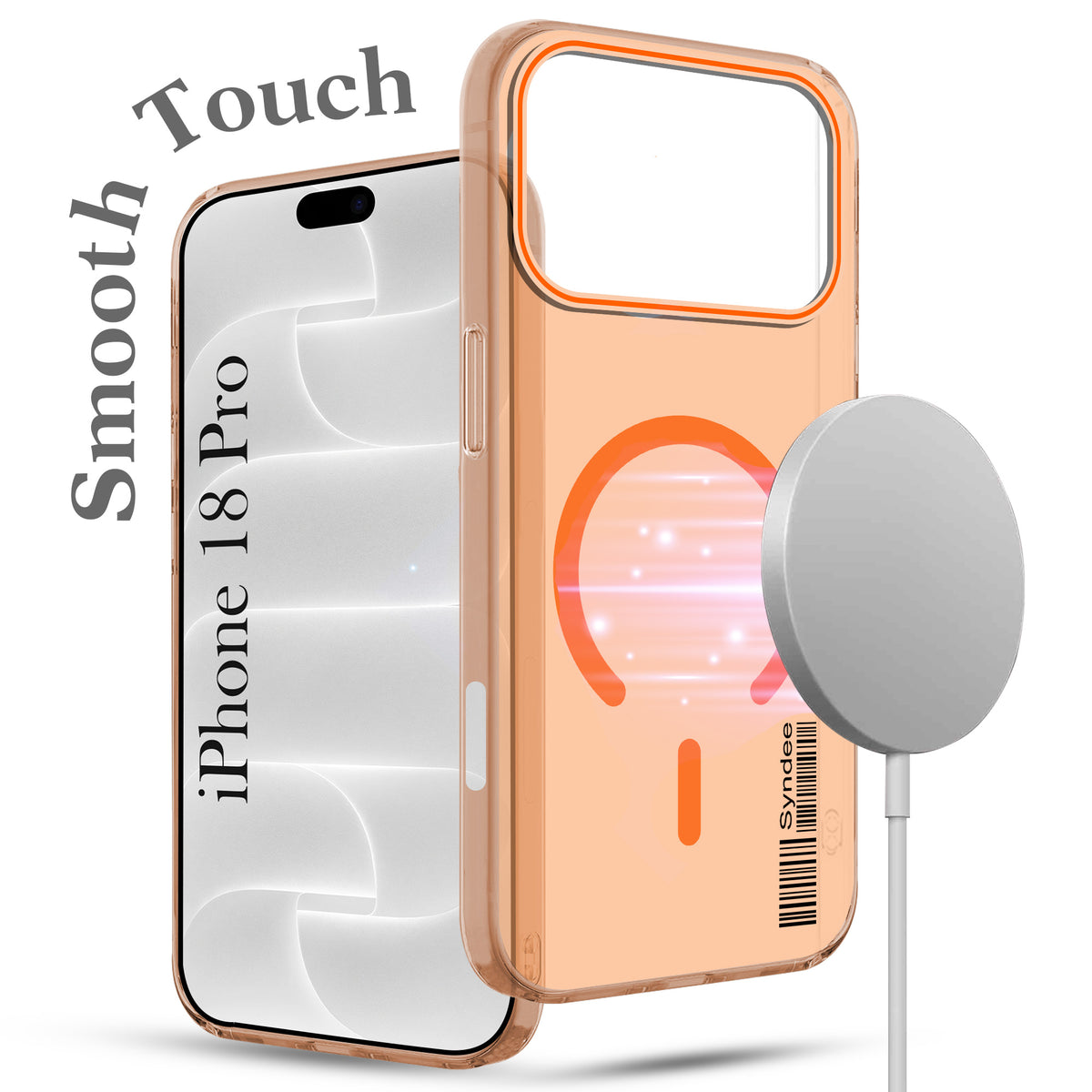 For Apple iPhone 18 Pro Back Cover Case (Soft Touch | Camera Bump Protection | MagSafe Compatible | Matte Finish)