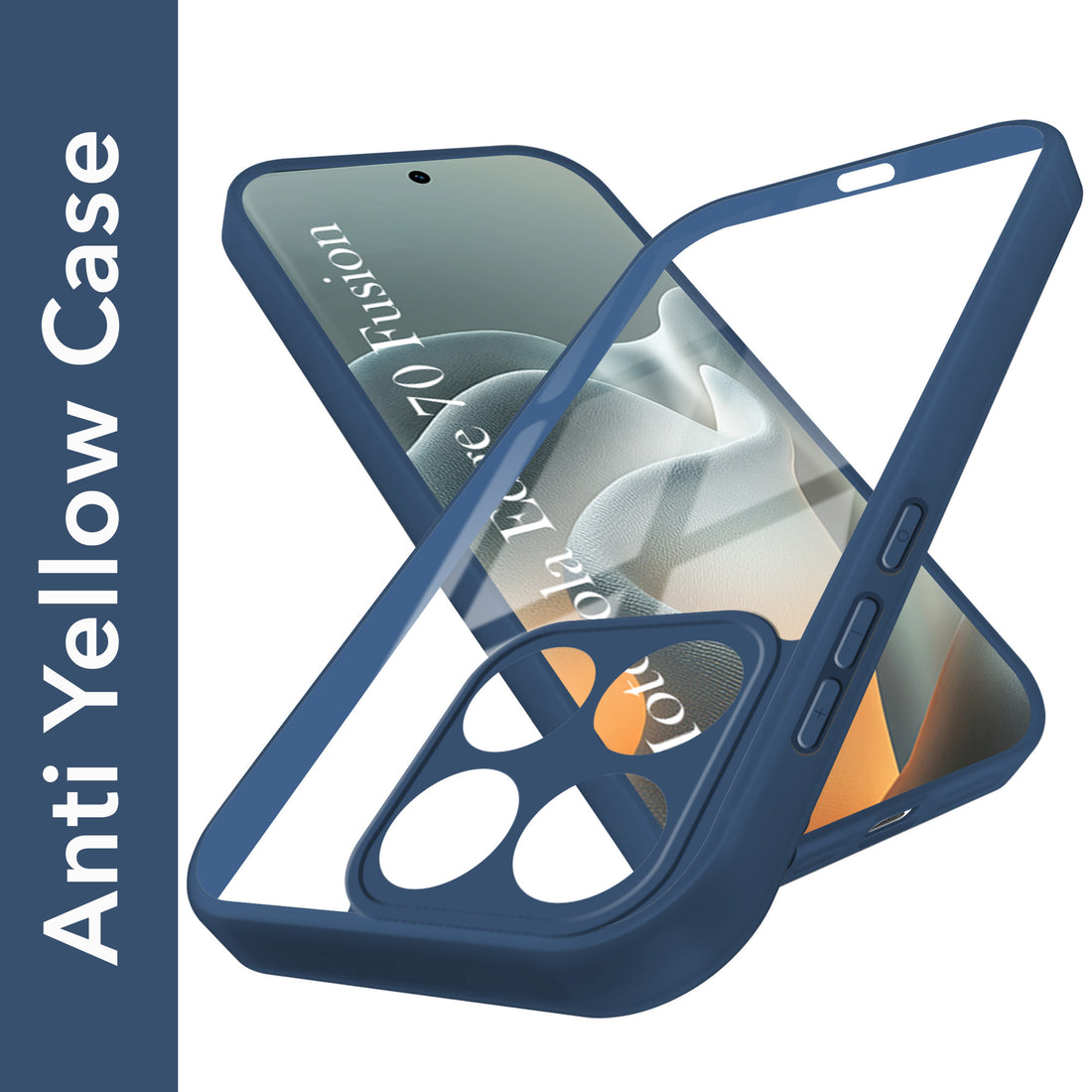 For Motorola Moto Edge 70 Fusion Back Cover Case Ultra-Hybrid (Lifetime Anti Yellow | Anti Scratch | Crystal Clear Shockproof)