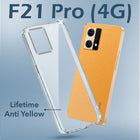 For Oppo F21 Pro 4G | F21s Pro Back Cover Case (Hard Anti Yellow Clear Case | Drop & Camera Protection | Shockproof Polycarbonate)