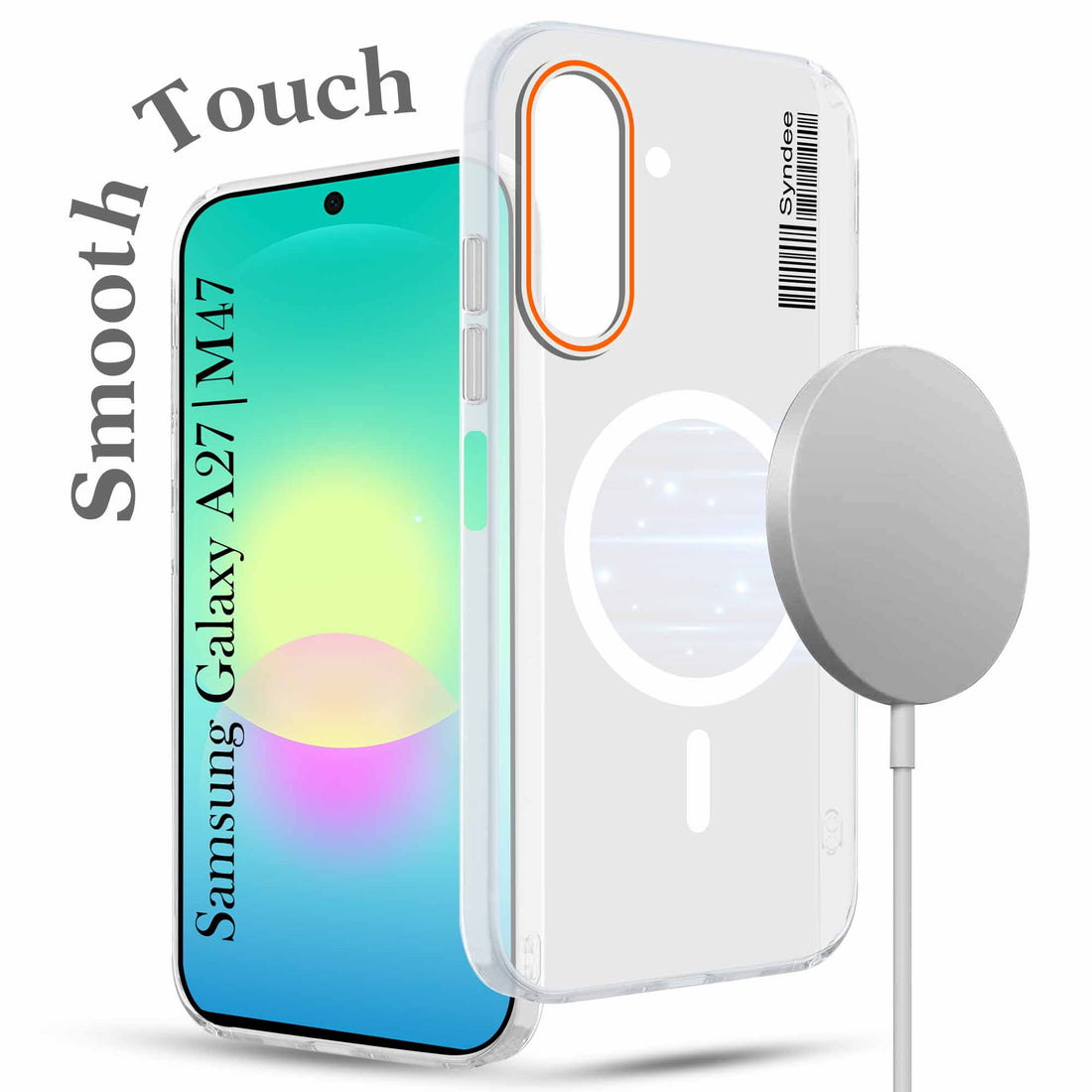 For Samsung Galaxy A27 5G | Samsung M47 5G Back Cover Case (Soft Touch | Camera Bump Protection | MagSafe Compatible | Matte Finish)
