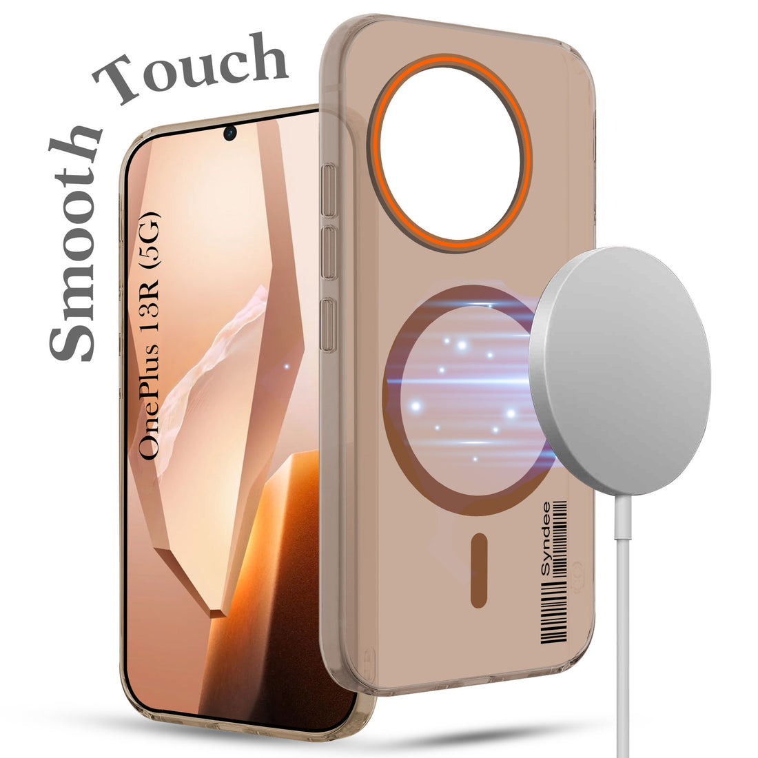 For OnePlus 13R Back Cover Case (Soft Touch | Camera Bump Protection | MagSafe Compatible | Matte Finish)