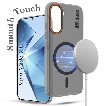 For Vivo V29e 5G Back Cover Case (Soft Touch | Camera Bump Protection | MagSafe Compatible | Matte Finish)