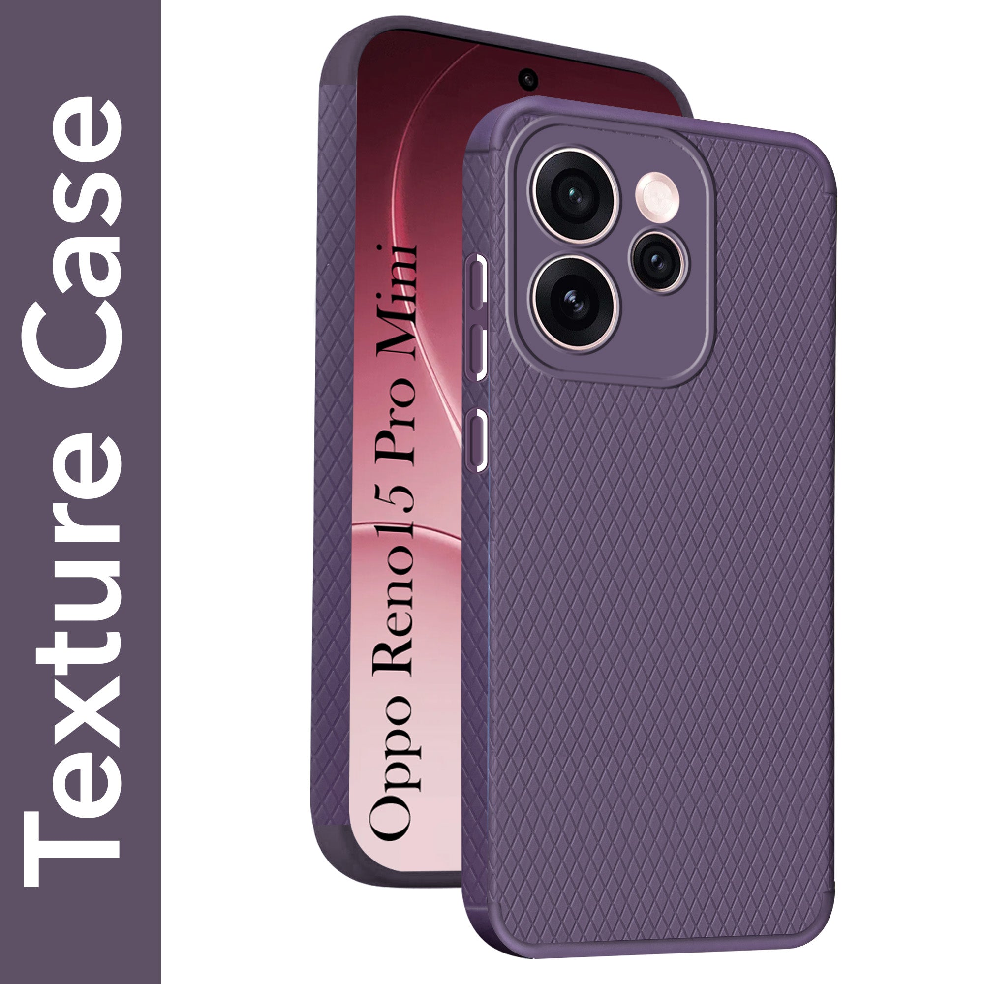 For Oppo Reno15 Pro Mini 5G | Oppo Reno 15 Pro Mini 5G Back Cover Case  Jkobi Liquid Silicone (Camera Protection | Side Grip Texture | Soft and Flexible)