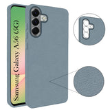 For Samsung Galaxy A56 Back Cover Case (Glass Like Camera Protection | Leather Feel | Minimalist Professional Grip)