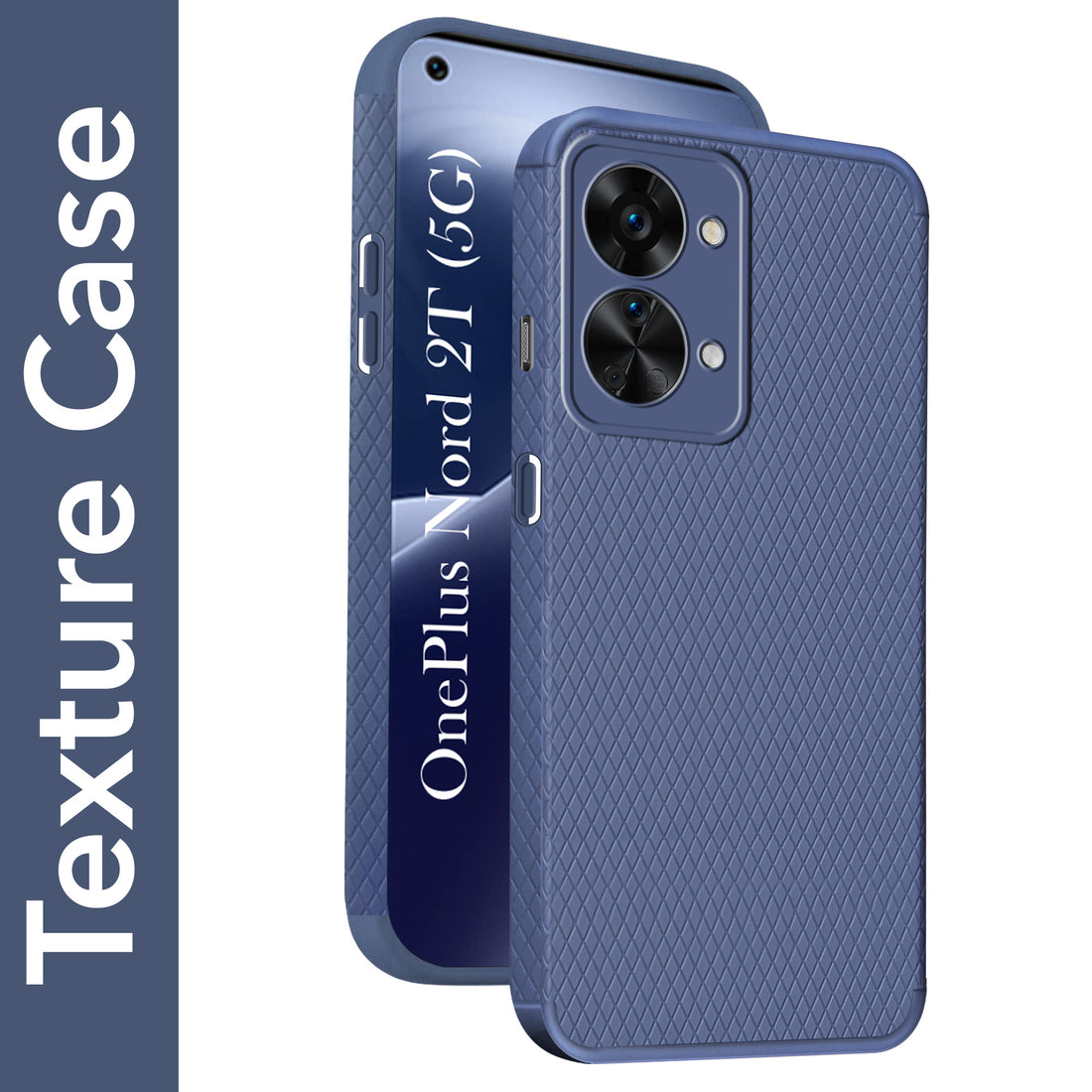 For OnePlus Nord 2T 5G Back Cover Case (Liquid Silicone | Side Grip | Camera Protection)