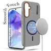 For Samsung Galaxy A55 5G Back Cover Case (Soft Touch | Camera Bump Protection | MagSafe Compatible | Matte Finish)