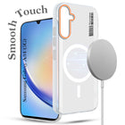 For Samsung Galaxy A34 5G Back Cover Case (Soft Touch | Camera Bump Protection | MagSafe Compatible | Matte Finish)