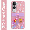 For Vivo Y400 Pro Back Cover Case (3D Cute Cartoons | Hard Back Side Soft | Matte Premium Finish | HD Printing)