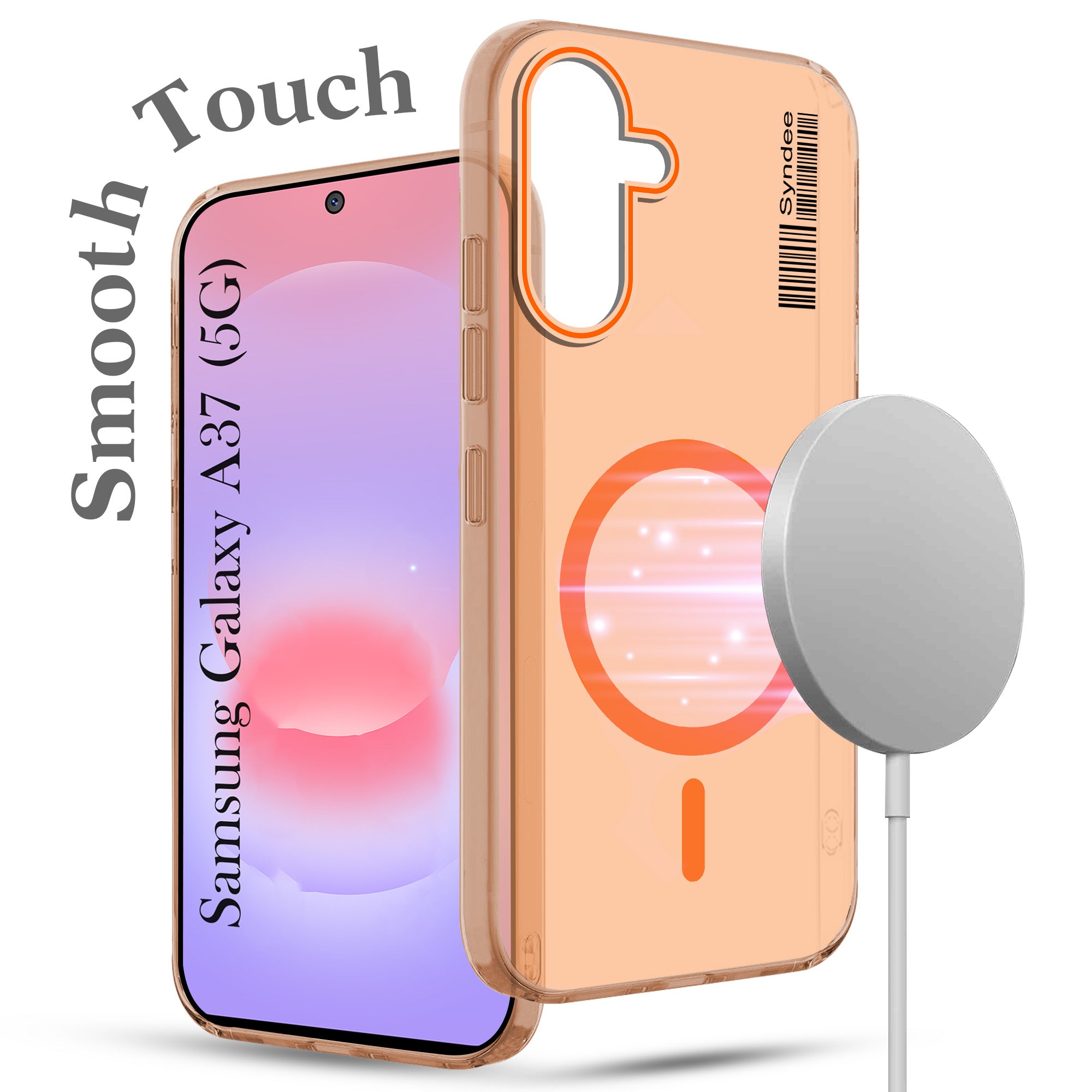 For Samsung Galaxy A37 5G Back Cover Case (Soft Touch | Camera Bump Protection | MagSafe Compatible | Matte Finish)