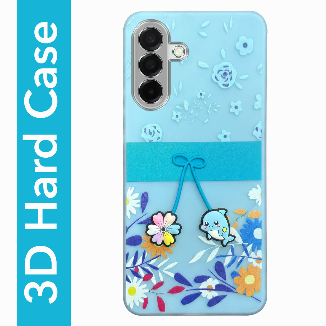 For Samsung Galaxy A26 5G Back Cover Case (3D Cute Cartoons | Hard Back Side Soft | Matte Premium Finish | HD Printing)