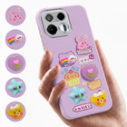 For Realme 16T 5G Back Cover Case (3D Cute Cartoons | Hard Back Side Soft | Matte Premium Finish | HD Printing)