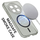 For Vivo X300 Pro Back Cover Case Lifetime Anti-Yellow MagSafe Compatible Clear (Sleek Hard Crystal | Shockproof and Camera Protection)