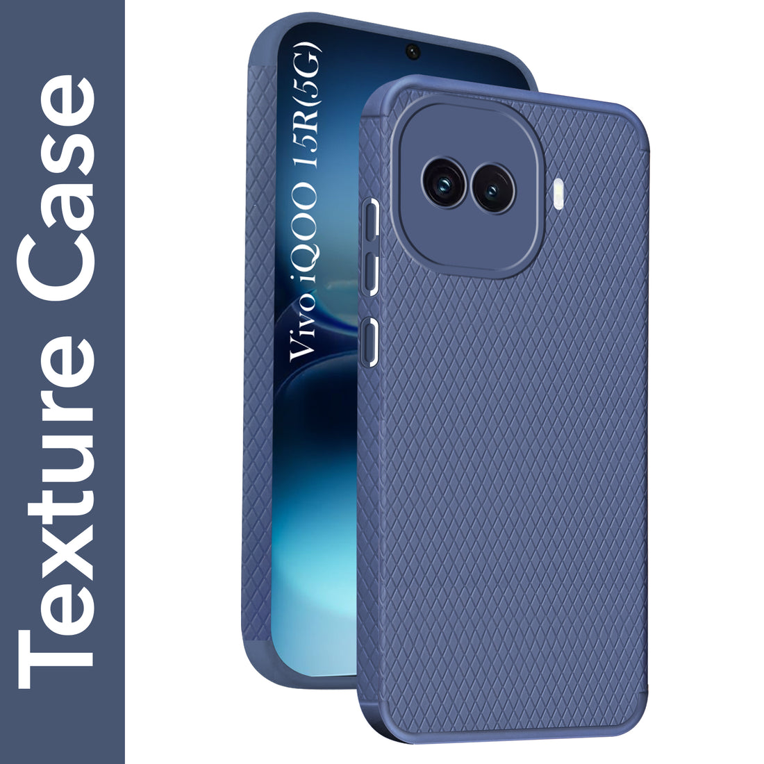 For Vivo iQOO 15R 5G Back Cover Case Liquid Silicone (Camera Protection | Side Grip Texture | Soft and Flexible)