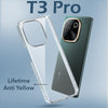 For Vivo T3 Pro Back Cover (Hard Anti Yellow Clear Case | Drop & Camera Protection | Shockproof Polycarbonate)